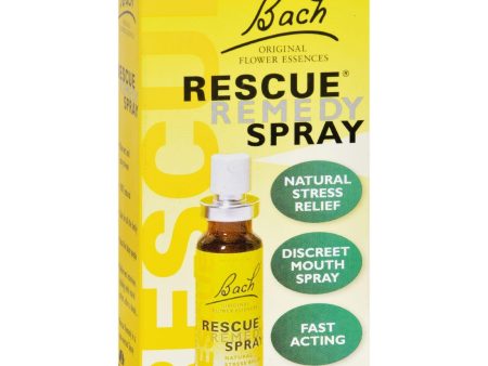 Bach Flower Remedies Essences Rescue Remedy Spray Original Flower - 0.7 Fl Oz Online Hot Sale