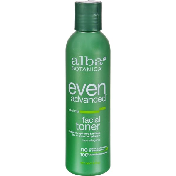 Alba Botanica Natural Even Advanced Sea Kelp Facial Toner - 6 Fl Oz Fashion