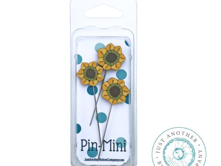 Pin-Mini: 3 Sunflowers Hot on Sale