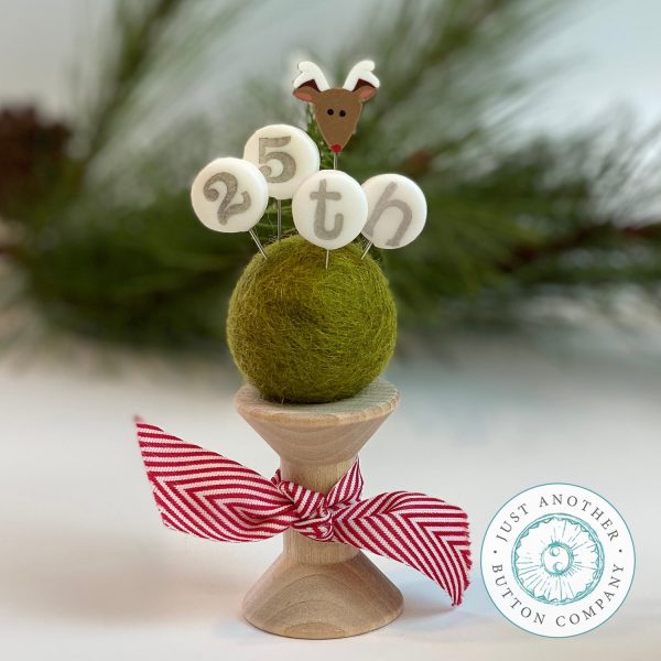 Olive Felted-Wool Ball - 3CM Discount