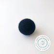 Black Felted-Wool Ball - 1CM For Cheap