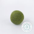 Olive Felted-Wool Ball - 3CM Discount