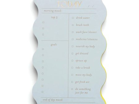 Wavy Notepad Sale