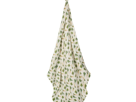 Organic Cotton Muslin Swaddle Blanket - Fresh Veggies Online now