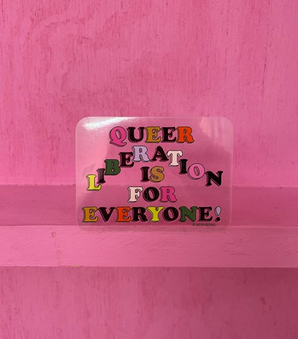 Queer Liberation Is For Everyone Sticker Online Sale