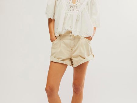 Costa Eyelet Top For Cheap