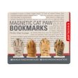 Magnetic Cat Paw Bookmark For Cheap