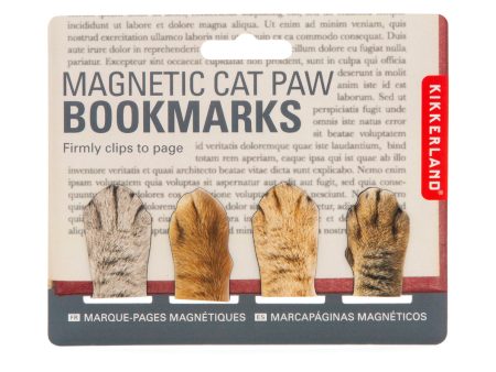 Magnetic Cat Paw Bookmark For Cheap