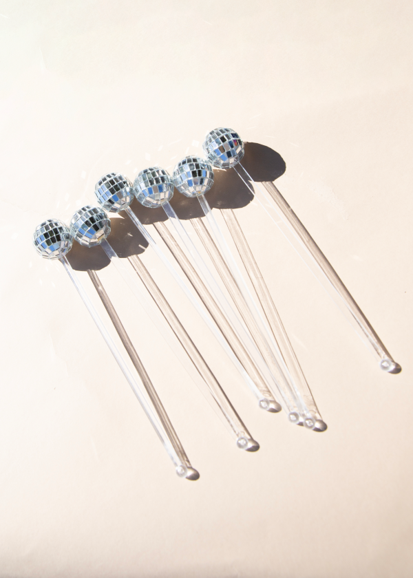 Disco Ball Drink Stirrers For Discount