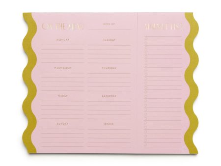 Meal Planner Notepad with Magnets Hot on Sale